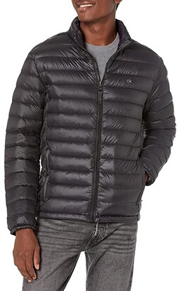 Calvin Klein Mens Lightweight Water Resistant Packable Down Puffer Jacket  (Standard and Big Tall) - ShopStyle