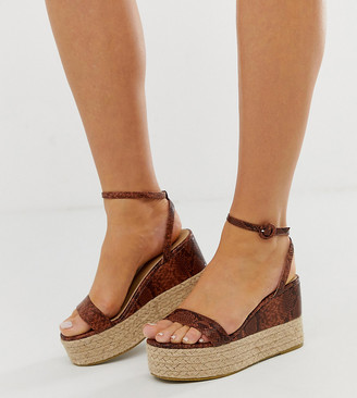 chimney espadrille flatform sandal