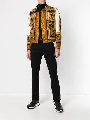 Versace baroque print jacket