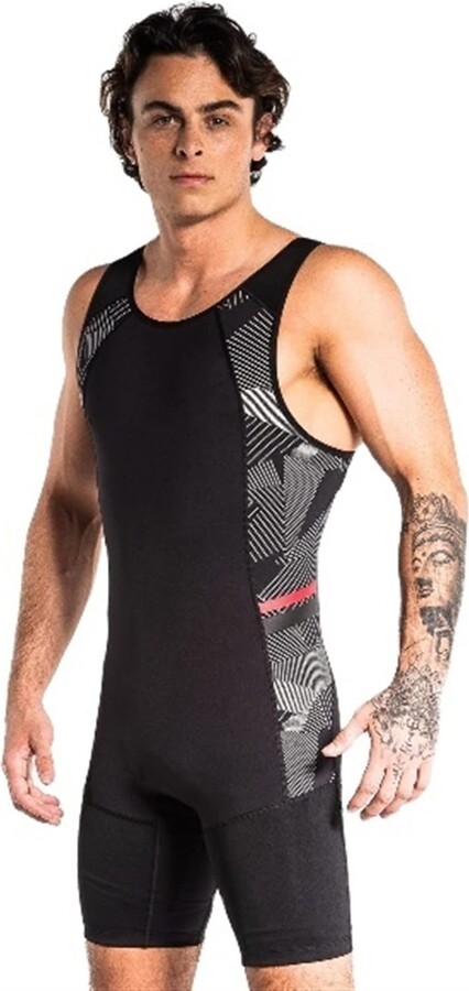 KAMVI Mens Wrestling Singlet Bodysuit Leotard Outfit Underwear Gym ...