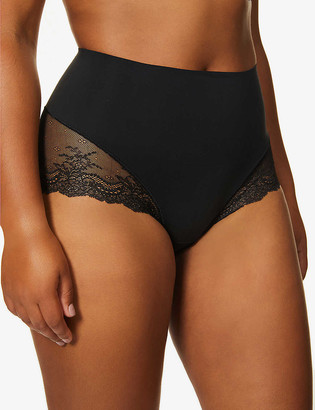 Spanx Undie-tectable floral-lace hipster briefs