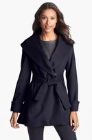 Thumbnail for your product : Trina Turk Belted Wrap Coat (Regular & Petite)