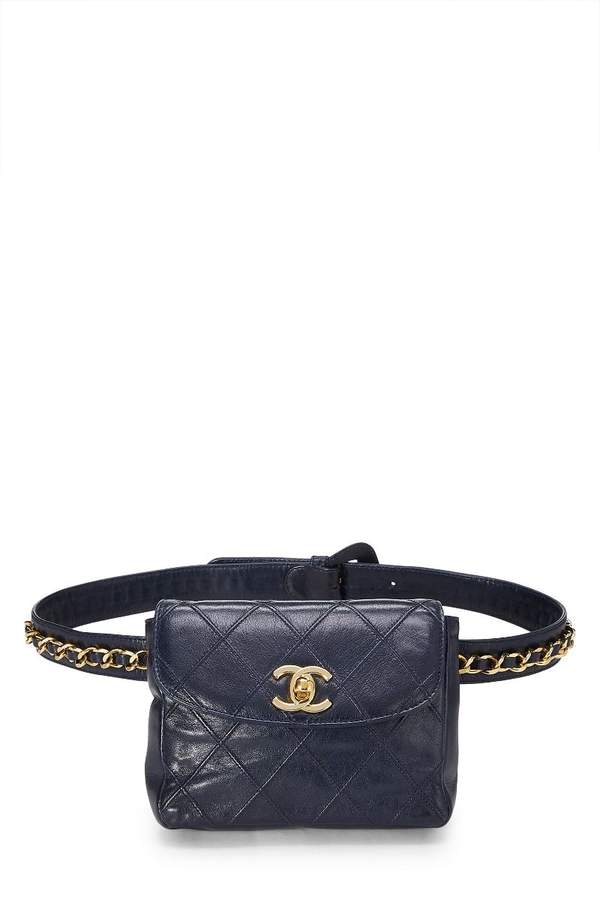 navy belt bag