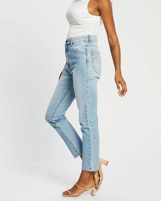 ROLLA'S Women's Blue Slim - Dusters Jeans