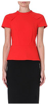 Thumbnail for your product : Roland Mouret Cymatia panelled top