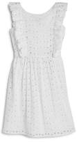 Thumbnail for your product : Us Angels Girls' Ruffled Eyelet Dress - Little Kid