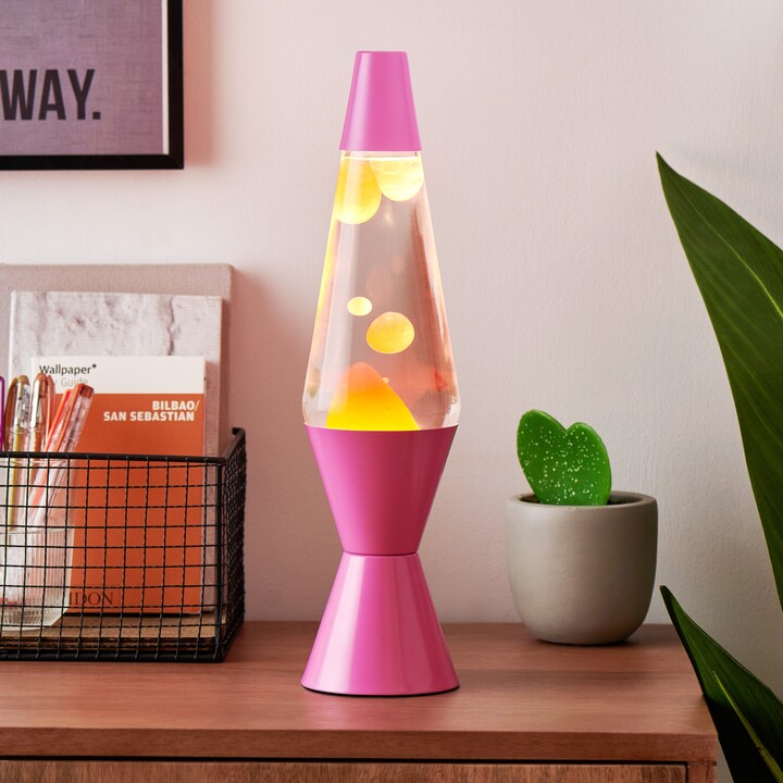 Dunelm Hot Pink Lava Lamp Pink ShopStyle