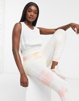 Thumbnail for your product : FREE PEOPLE MOVEMENT say my name smock top in white