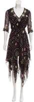 Thumbnail for your product : Matthew Williamson Embellished Silk Dress