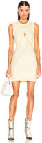 Thumbnail for your product : Alexander Wang T By T by Keyhole Twist Dress in Lime | FWRD