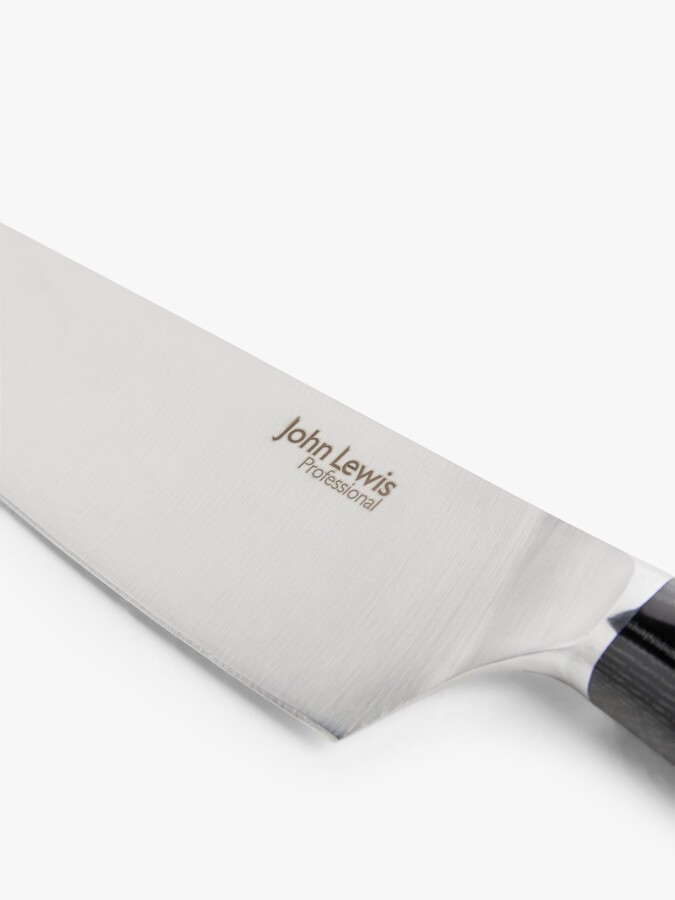 John Lewis & Partners Professional Chef's Knife, 20cm ShopStyle Kitchen