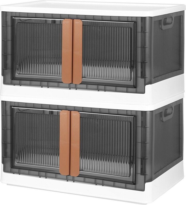 Fresh Fab Finds Set Of 4 White Foldable Collapsible Storage Bins