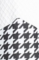 Thumbnail for your product : PPLA Houndstooth Print Hem Colorblock Flare Skirt (Juniors)