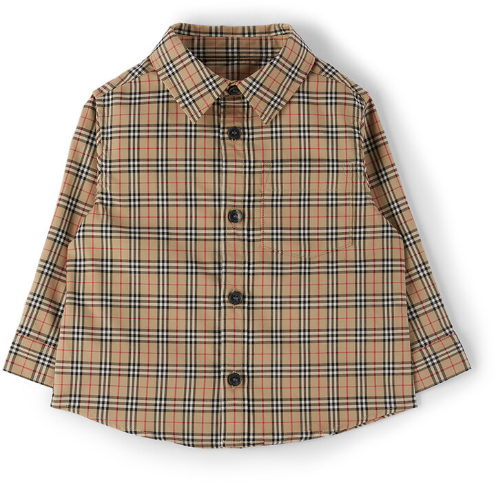 Burberry Boy Check Shirt | Shop the world's largest collection of 