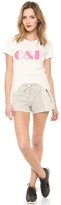 Thumbnail for your product : Pam & Gela Zip Detail Shorts