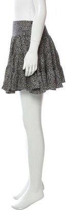 Balenciaga Silk Mini Skirt