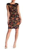 Thumbnail for your product : Sangria Paisley Sheath Dress (PETITE)