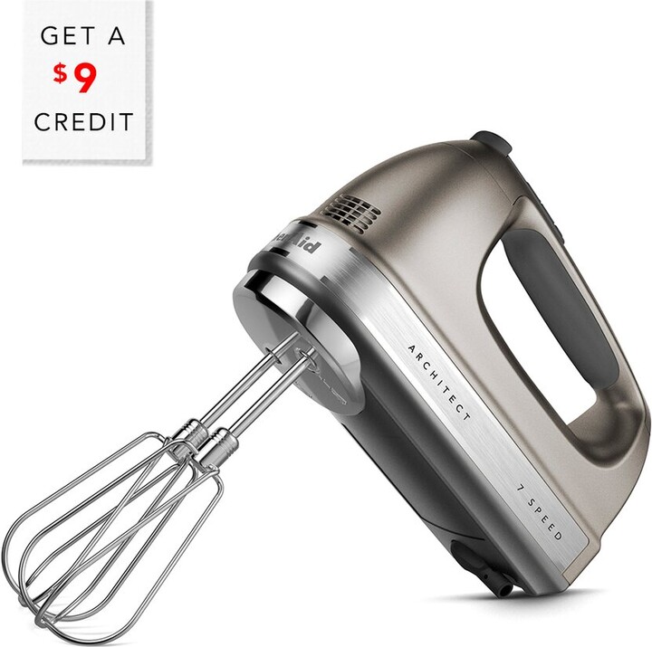 KitchenAid 7-Speed Hand Mixer With Turbo Beaters Ii With $9 Credit