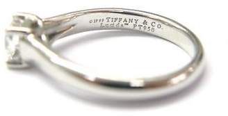 Tiffany & Co. Platinum Lucida Diamond Engagement Ring Size 4.25