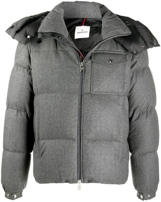 grey moncler coat