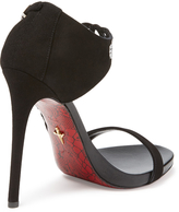 Thumbnail for your product : Cesare Paciotti Crystal Embellished Platform Sandal
