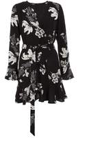Thumbnail for your product : Quiz Black Floral Skater Dress