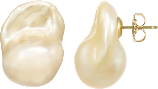 Margo Morrison 14K Pearl Earrings