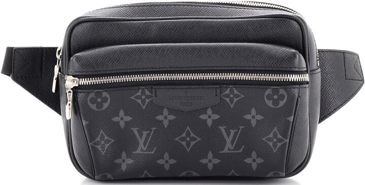 Louis Vuitton, Bags, Louis Vuitton Taiga Monogram Outdoor Bumbag Black  Eclipse Monogram Beltbag