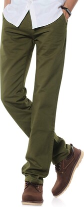 Demon&Hunter 900X Classic-Fit Series Mens Chinos Trousers 