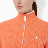Thumbnail for your product : Ralph Lauren Golf Cable-Knit Zip-Up Sweater