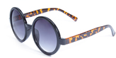 Thumbnail for your product : Forever 21 FOREVER 21+ Tortoiseshell Round Sunglasses