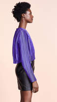 Thumbnail for your product : Tibi Pleated Crop Top