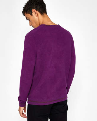 Ted Baker TOXIC Textured stitch sweater
