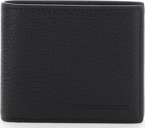 Tom Ford Printed Elongated T Line Classic Bifold Wallet