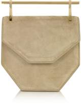 Thumbnail for your product : M2Malletier Mini Amor Fati Hazelnut Suede Crossbody Bag