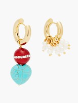 Thumbnail for your product : Timeless Pearly Mismatched Pearl & 24kt Gold-plated Earrings - Gold