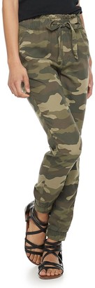 camouflage capris juniors