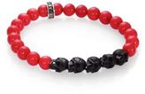 Thumbnail for your product : King Baby Studio Red Coral Beaded Bracelet