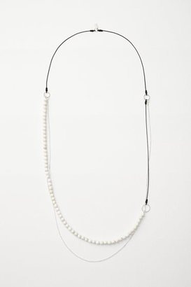Rag and Bone 3856 Beaded Howlite Long Necklace