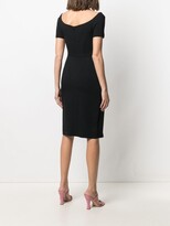 Thumbnail for your product : Pinko Asymmetric Fitted Dress