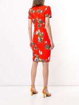 Thumbnail for your product : Black Halo Floral Short-Sleeve Midi Dress
