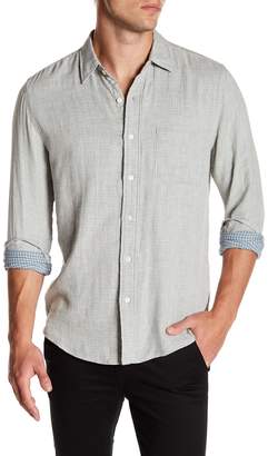 Faherty Long Sleeve Solid Regular Fit Shirt