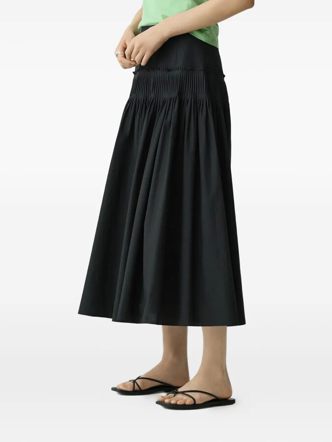 Theory Accordion skirt