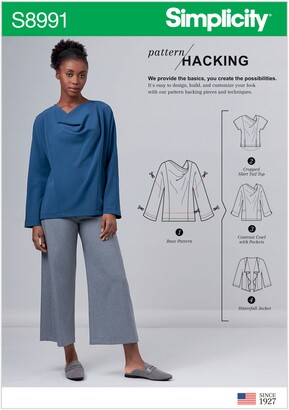 Simplicity Misses' Pattern Hacking Top and Jacket, 8991