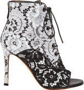 Thumbnail for your product : Givenchy Macramé Lace Ankle Boots