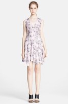 Thumbnail for your product : Robert Rodriguez Bonded Floral Print Dress