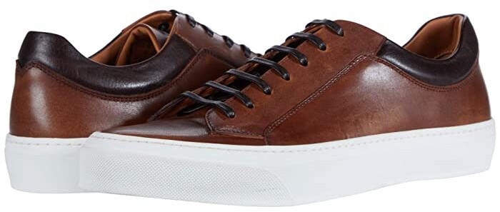 bruno magli westy leather sneaker