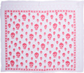 Thumbnail for your product : Alexander McQueen Classic Biker Skull-Print Scarf