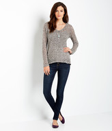 Thumbnail for your product : Aeropostale Long Sleeve Sheer Textured Tunic