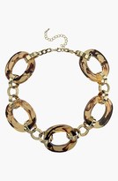 Thumbnail for your product : Topshop Oval Link Collar Necklace